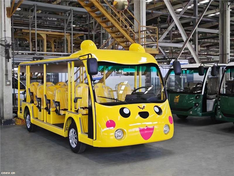 浙江电动造型观光车景区旅游电瓶车品牌电动游览车大概多少钱一辆